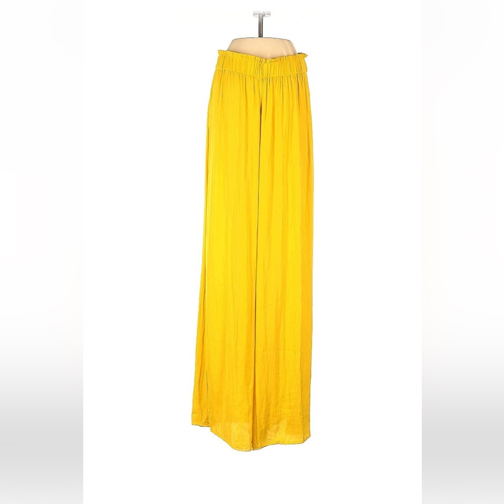 Zara yellow casual pants size S